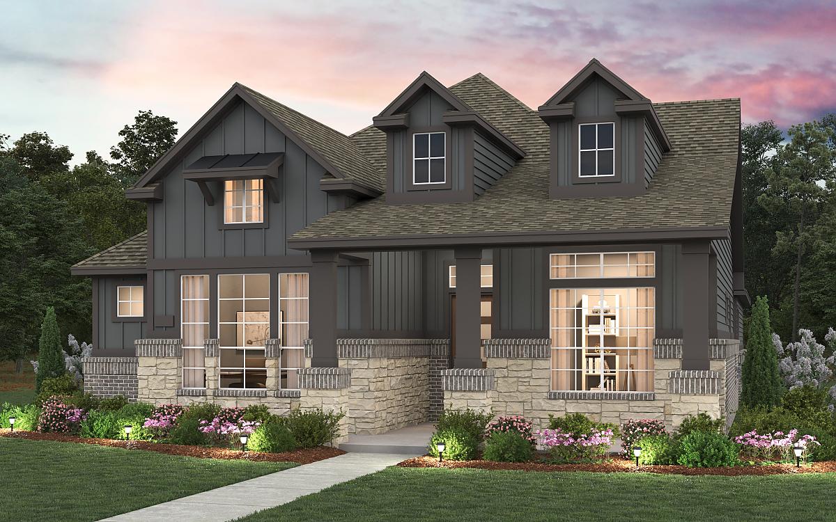 Bonham Floor Plan at Talia Master-Planned Community Photo 4