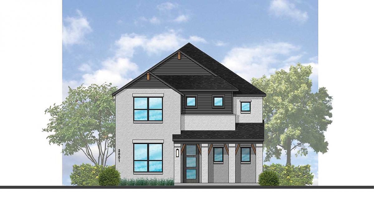 Plan Rubens Floor Plan at Talia Master-Planned Community Photo 3
