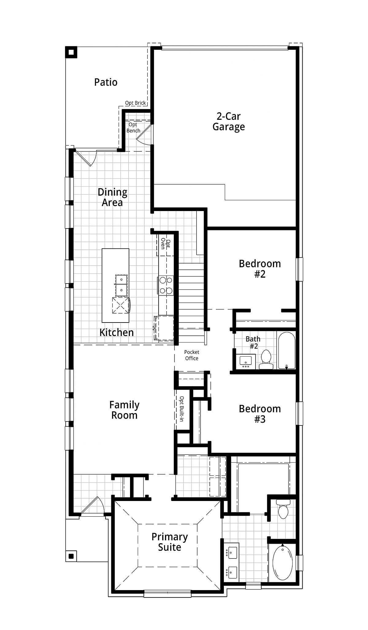 Plan Cassatt Floor Plan at Talia Master-Planned Community Photo 4