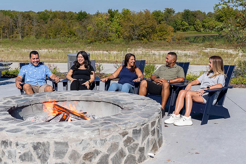 Friends in Natural Surroundings