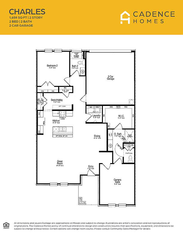 Charles Floor Plan at Talia Master-Planned Community Photo 1