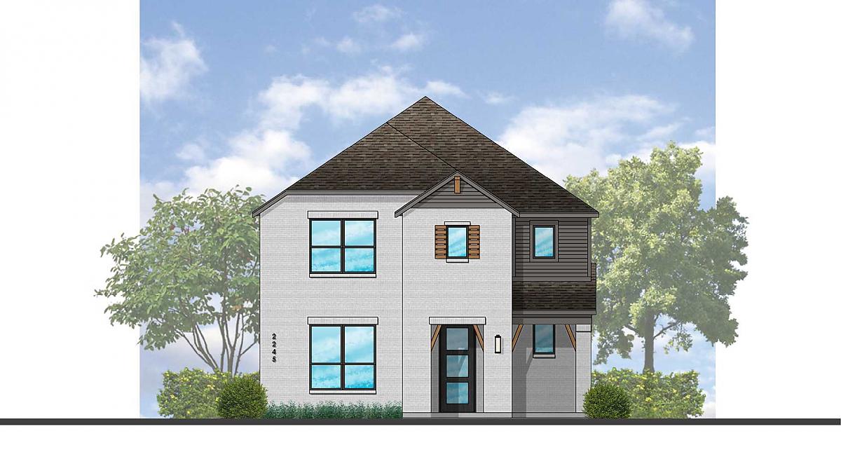 Plan Chagall Floor Plan at Talia Master-Planned Community Photo 3