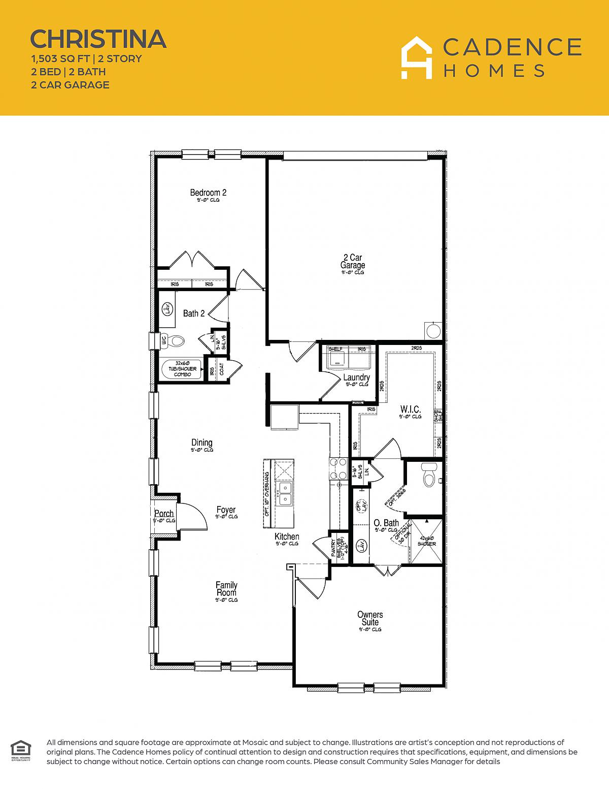 Christina Floor Plan at Talia Master-Planned Community Photo 2