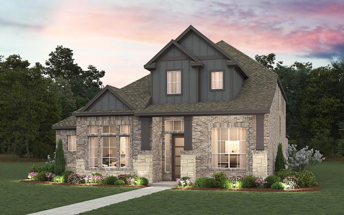 Windcrest Floor Plan at Talia Master-Planned Community Photo 4