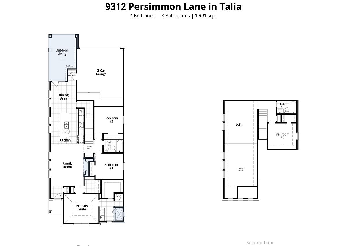 New Home 9312 Persimmon Lane at Talia in Mesquite, TX Photo 3