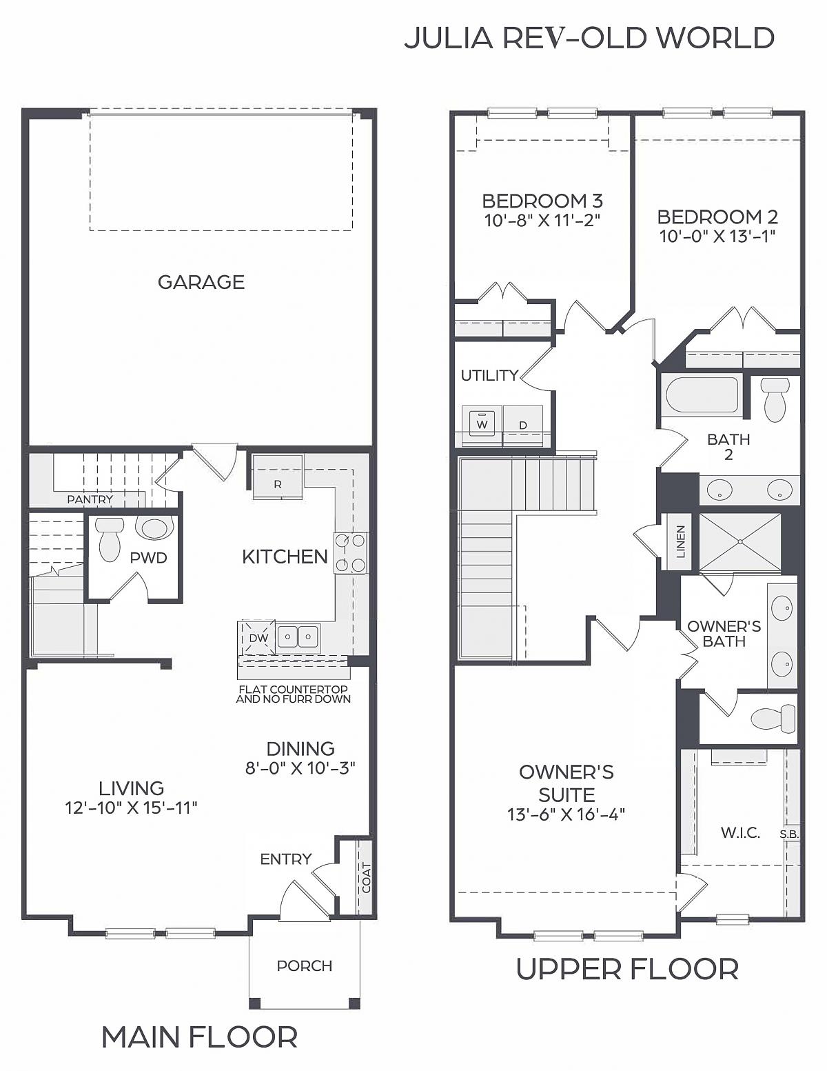 Julia - Old World  Floor Plan at Talia Master-Planned Community Photo 1