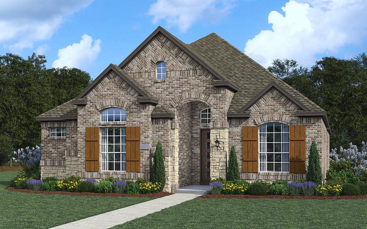 Bonham Floor Plan at Talia Master-Planned Community Photo 2