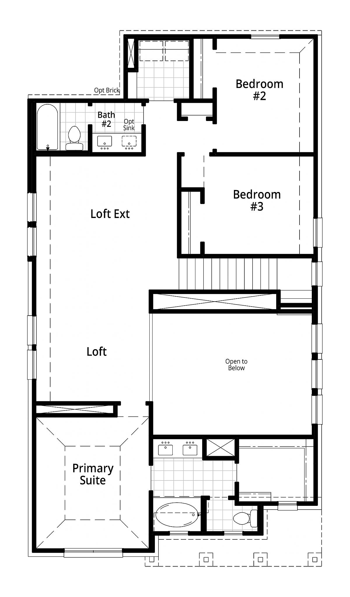 Plan Rubens Floor Plan at Talia Master-Planned Community Photo 5