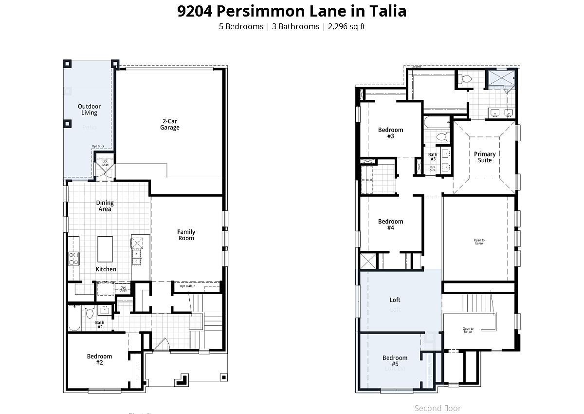 New Home 9204 Persimmon Lane at Talia in Mesquite, TX Photo 3