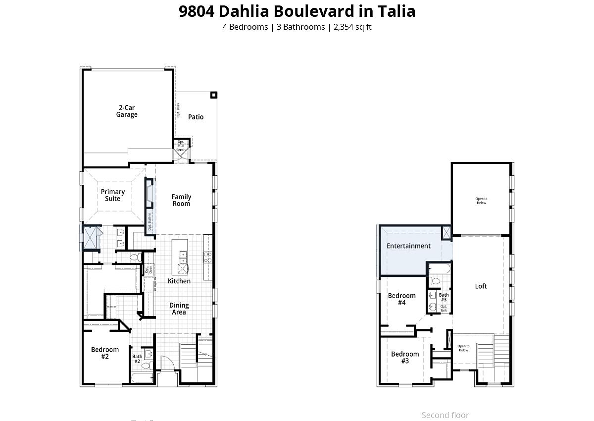 New Home 9804 Dahlia Boulevard at Talia in Mesquite, TX Photo 3